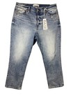 <!--F#f_0-->DAZE Womens Daily Driver High Rise Skinny Straight in Deep Dive Jeans Size 32P<!--F/-->