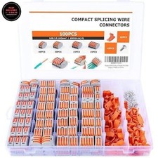 Kit de 230 tuercas para conectores de cables con palanca: conectores el ctricos.
