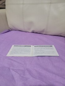 Nintendo NES Vintage 1990 The Mafat Conspiracy Game Manual Only