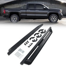 Running Boards For 19-26 Chevy Silveradogmc Sierra 1500 Double Cab Side Steps