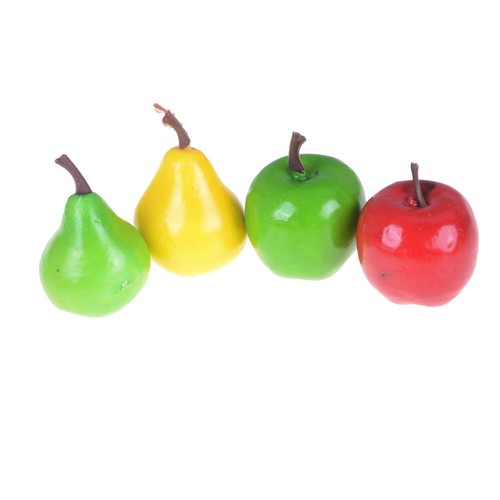 AU_10pcs Mini simulation Fruits Vegetables Kitchen Toys Kid Pretend Play toy.xh - Photo 4/6