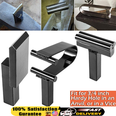 Blacksmith Anvil Forge Hardy Tool 3/4'' Hot Cut Creasing Stake Spring Fuller Tool