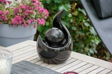 Abstrakter Design Zimmerbrunnen Wasserspiel Dekobrunnen Tischbrunnen Keramik