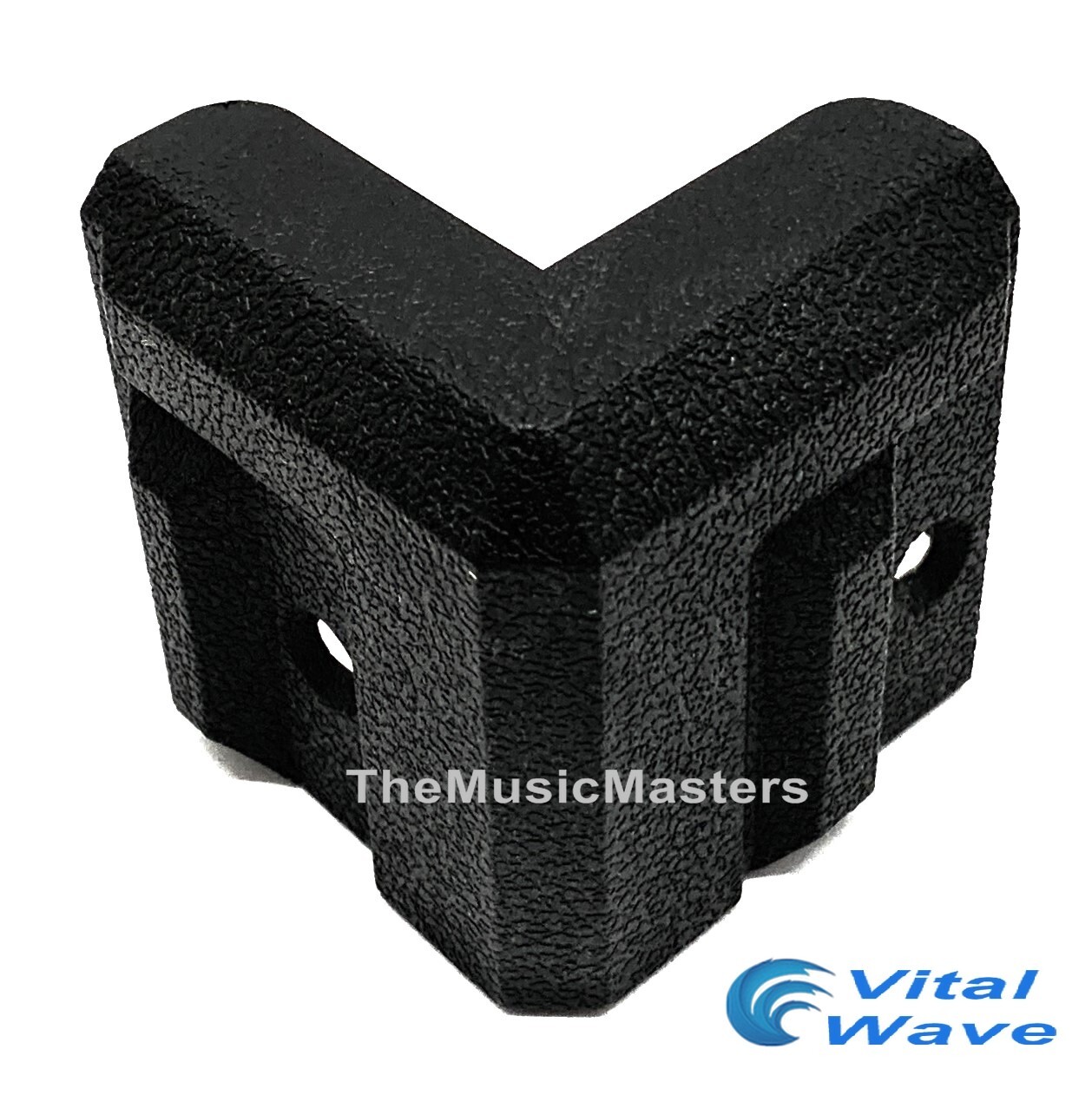 16X ABS 2 Hole Cabinet Corner Amp Rack Case DJ Home Speaker Box Bumper Protector