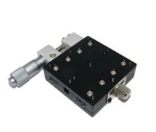 X-Axis LX60-L Linear Stage Slider Trimming Platform Manual Cross Rail 60*60M ls