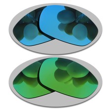 Sky Blue Green Lenses Replacement For-Arnette Stance AN4020 Polarized