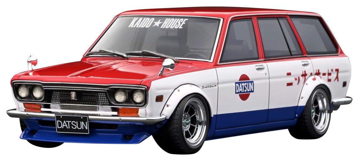 ignition model 1/18 Datsun Bluebird (510) Wagon Red/White ignition model 1/18 Datsun Bluebird (510) Wagon Red/White