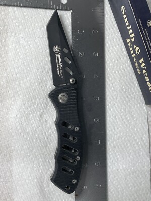 SMITH & WESSON POCKET KNIFE -CK8H HOMELAND SECURITY | G-10 HANDLES