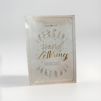 2x Lebenskompass  Handlettering Übungsbuch für Anfänger   Achtsame Kalligraphie