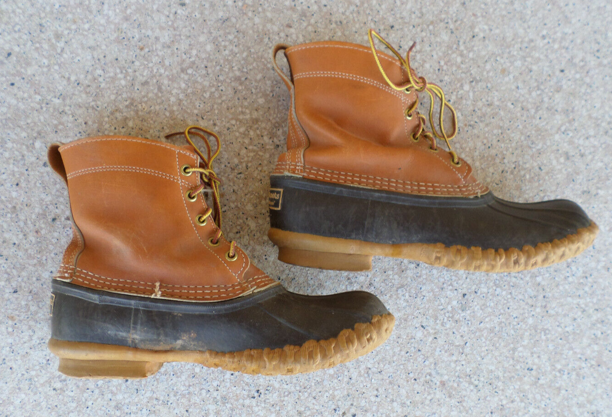 L.L. Bean Men’s Red and Tan Lace-Up Duck Bean Boots Are LL Bean Boots Worth It? Iconic American Prep Boot Review  main image 3
