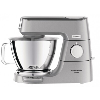 Kenwood KVC85.314.SI Küchenmaschine Waage 5 L Spritzschutz Mixaufsatz silber