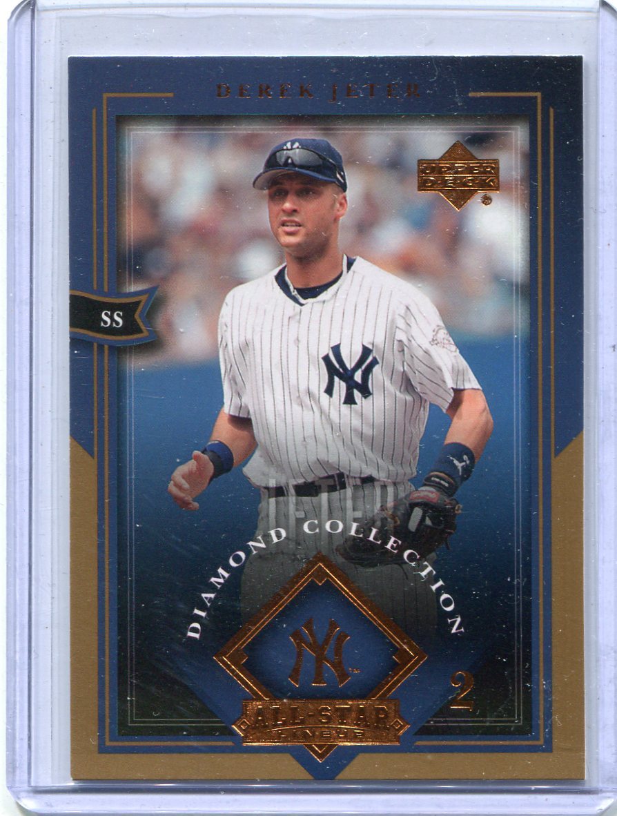 2004 Upper Deck Diamond Collection Card Derek Jeter New York