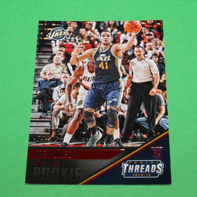 2015/16 Panini Threads Basketball Trey Lyles #165 Rookie 52/99