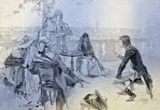 1894 Napoleon Bonaparte At Beginning of French Revolution Paoli