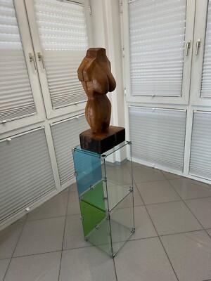 Skulptur Weiblicher Akt 300 Jahre altes  Eichenholz Holzskulptur Kunst Design