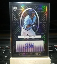 2022 Panini Chronicles Obsidian Vidal Brujan Auto RC /99 #OA-VB