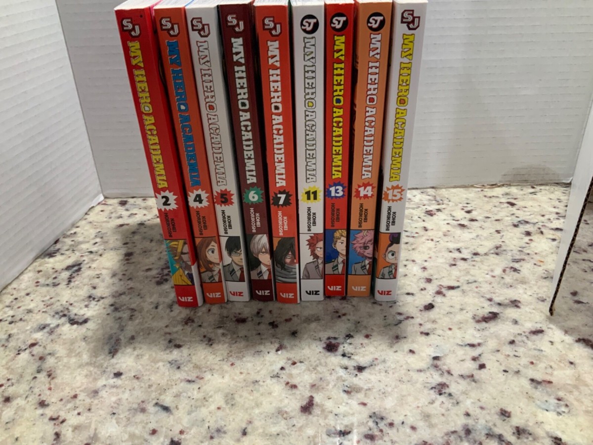 MY HERO ACADEMIA 9 Volume lot Manga MHA | eBay