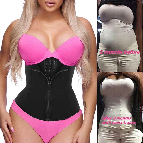Korsett Taillentrainer Training Body Shaper Shapewear Unterbrust Bauch Cincher Gürtel - Bild 4 von 18