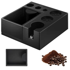 Espresso Knock Box & Tamp Station, 9 in 1 Espresso Organizer, Fit, Kitchen Tool