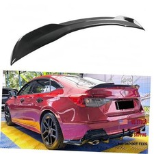 Rear Spoiler Compatible with 2022-2026 Honda Civic, Carbon Fiber Pattern