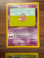 POKÉMON - SLOWPOKE - 55/62 1st edition Fossil series. - 50HP
