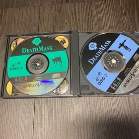 Death Mask Sega Saturn JPN Vintage Limiited Edition Rare Video Game Model VHTF C