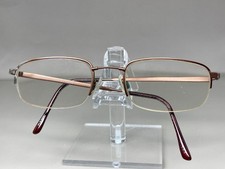 Marchon Flexon Autoflex 63 Mocha Brown Half Rim Brown 51/20-140 mm Frames Only