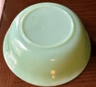 Vintage Anchor Hocking Fire King “Jane Ray” Jade-ite Serving Bowl 8 1/4 Bowl