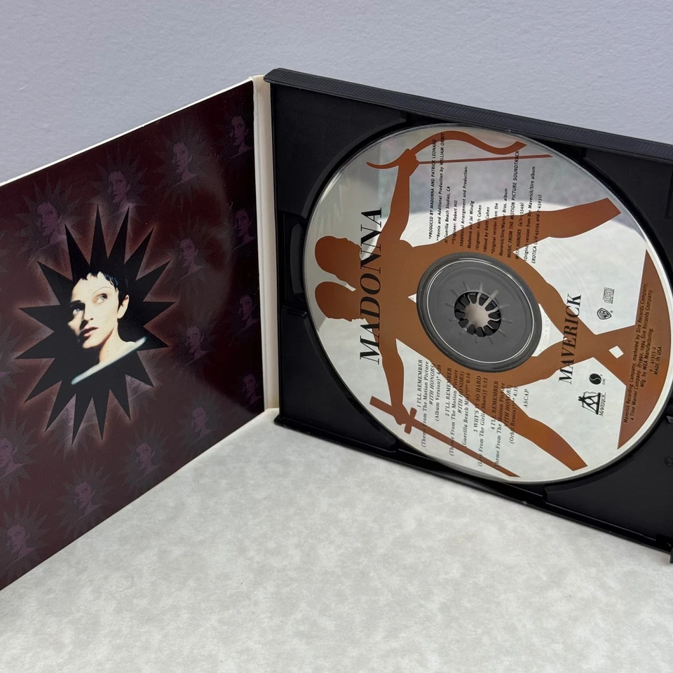 Madonna: I'll Remember Theme From The Motion Picture With Honors -Maxi CD Single Foto 3 de 4