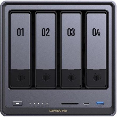 UGREEN NASync Plus 4-Bay Desktop NAS, Intel Pentium Gold 8505 5-Core CPU, 8GB DD