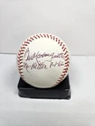 Bill Monbouquette Signed Rawlings Official Major League Baseball Red Sox J