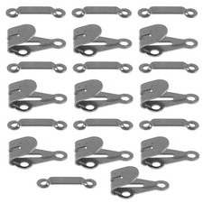 10 juegos de ganchos con hebilla de cintura para pantalones de mezclilla, a saber, broche de ropa