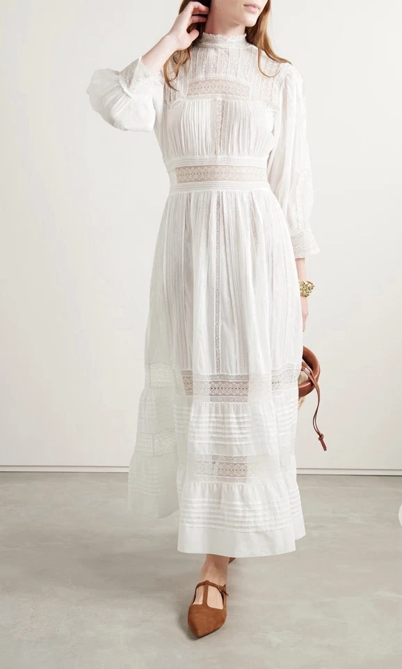 Doen Magnolia Dress In Salt Size Medium  - Image 3 of 4