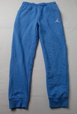 Jordan Boy's MJ Essentials Tapered Jogger Pants EH6 University Blue Large NWT