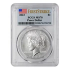 2023 Peace Dollar PCGS MS-70 First Strike