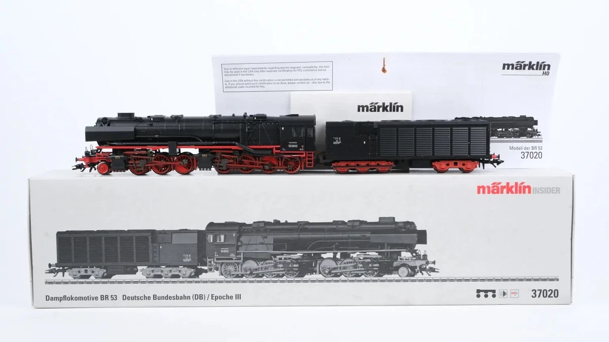 Märklin H0 37020 Dampflok BR 53 0012 DB Wechselstrom Digital Sound mfx