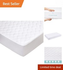52" x 28" Crib Mattress Protector - Waterproof  Breathable with Snug Fit Design