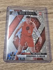 2024-25 Panini Mosaic - NBA Debut Donovan Clingan #261 Fast Break Silver Mosaic