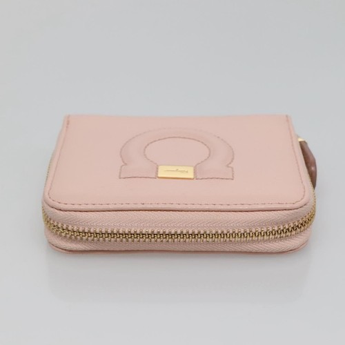 Salvatore Ferragamo Gancio Rosa Leder Etui Authentisch - Bild 5 von 19
