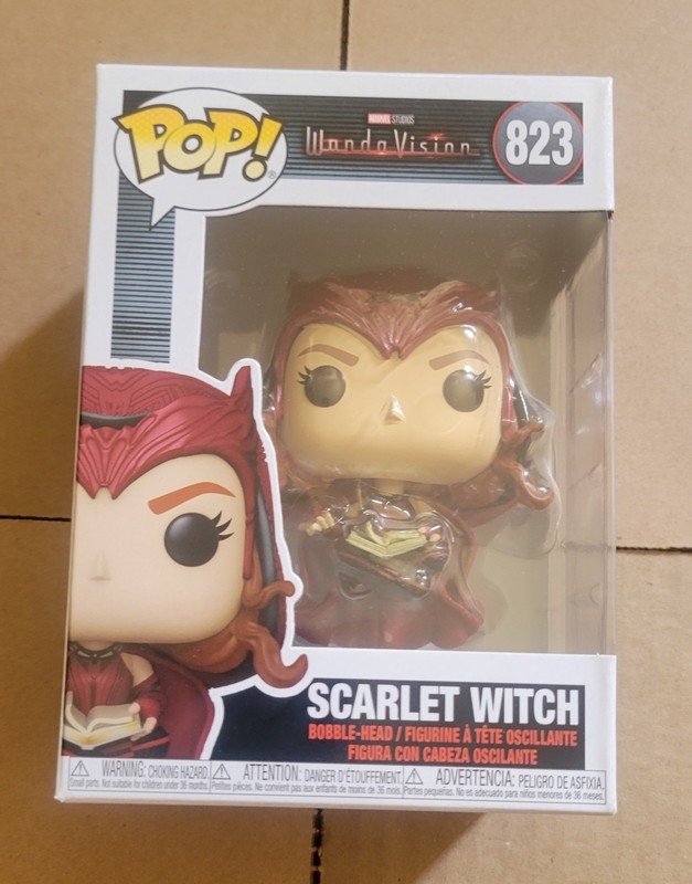 Funko Pop! Marvel: Wandavision the Scarlet Witch #823 Vinyl Figure