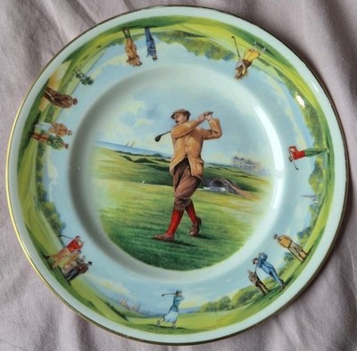 HOLE IN ONE Sammelteller. Royal Worcester. Golf.