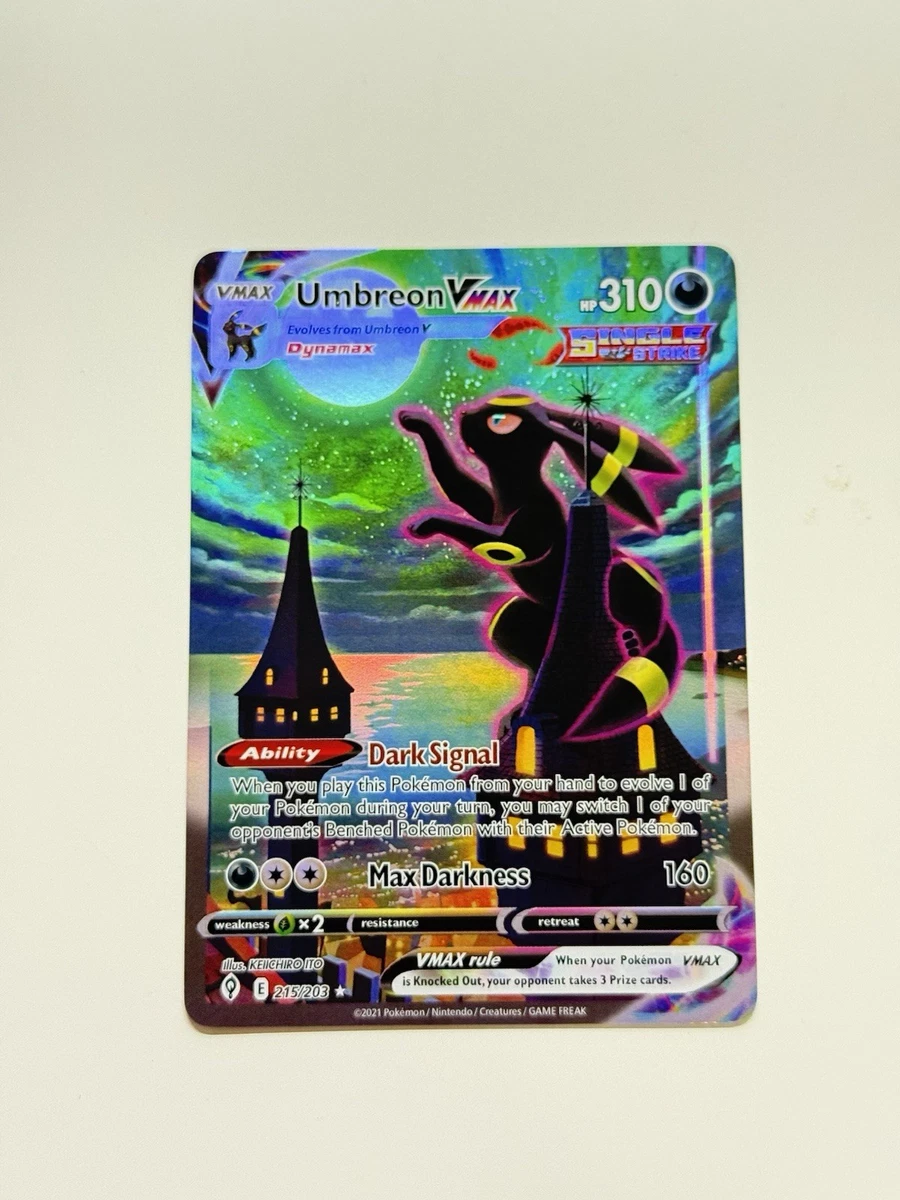 d*7様 【ポケモンカード】月亮伊布 VMAX SA ブラッキー Umbreon Umbreon VMAX Pokémon TCG Cards for sale | eBay