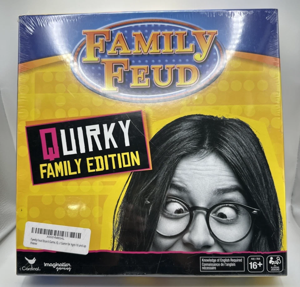NEW Family Feud Quirky Family Edition Game Family Night 2019 Sealed Box - Image 2 of 4