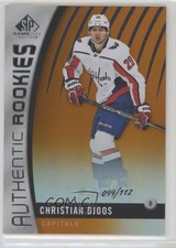 2017 SP Game Used Authentic Rookies Orange Rainbow /112 Christian Djoos #119 3ug