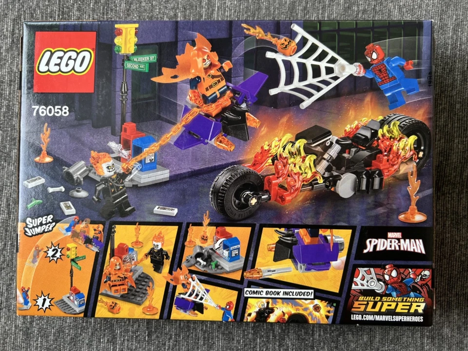 LEGO Marvel Super Heroes: Spider-Man: Ghost Rider Team-up [76058] - NISB - Image 2 of 2