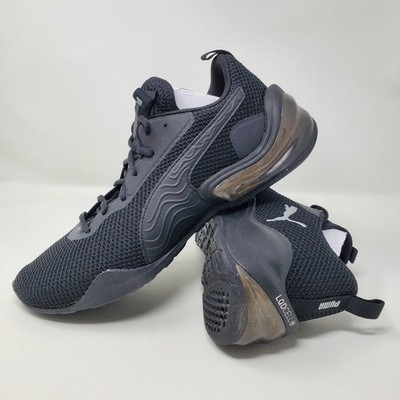 Puma Sneakers LQD Cell Challenge Running Shoes Black  Men's size 11.5 192788_01