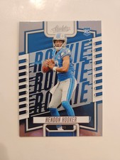 Panini 2023 Absolute Rookie Hendon Hooker #123 Detroit Lions Silver Foil