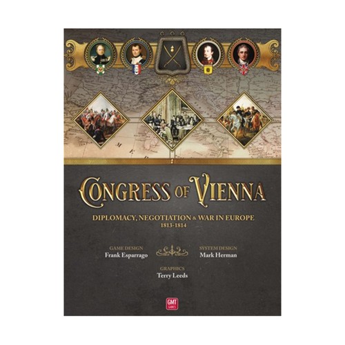 GMT Wargame Congress of Vienna Box NM