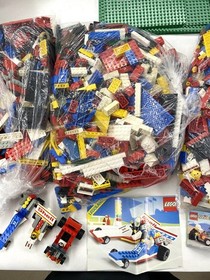 18LB VINTAGE 1969-1976 RARE LEGO LOT YARD,QUARRY,HOSPITAL,POLICE,CARAVELLE,VILLA