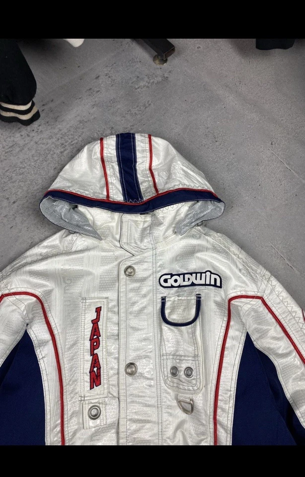 RARE Vintage Goldwin National Ski Snowboard Team Japan Tech Wear Jacket Size XL - Image 3 of 4